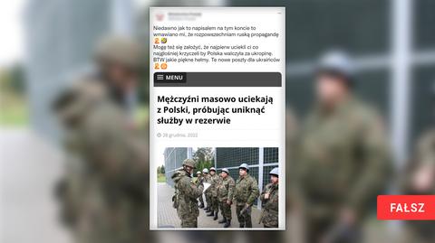 "W stopniu minimalnym na ćwiczenia będą wzywane osoby bez przeszkolenia"