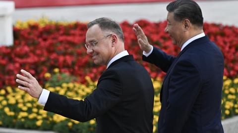 Andrzej Duda o spotkaniu z Xi Jinpingiem w formie delegacji i w cztery oczy