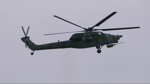 Ołeh Biłecki: najprawdopodobniej doszło do strącenia rosyjskiego śmigłowca Mi-28. Materiał z sierpnia