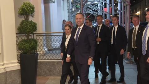 Prezydent wylądował w Nowym Jorku