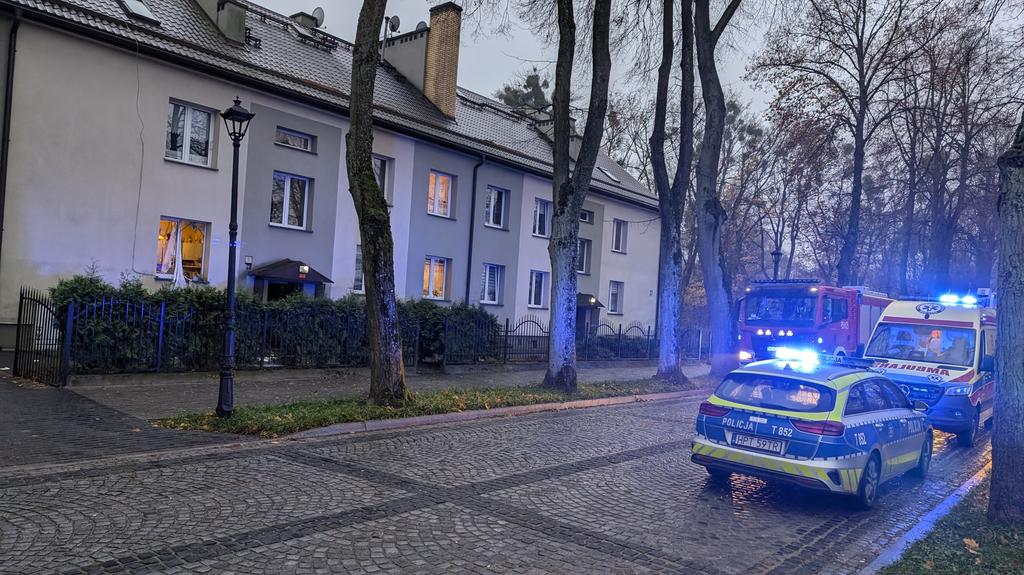 Wybuch w domu jednorodzinnym w Gołdapi