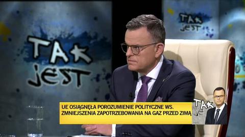 Goście "Tak jest" o współpracy europejskiej w czasach kryzysu energetycznego