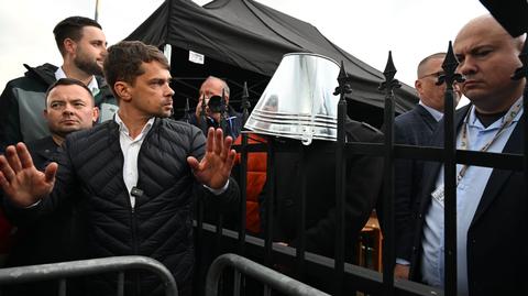 Michał Kołodziejczak niewpuszczony na spotkanie z Jarosławem Kaczyńskim 