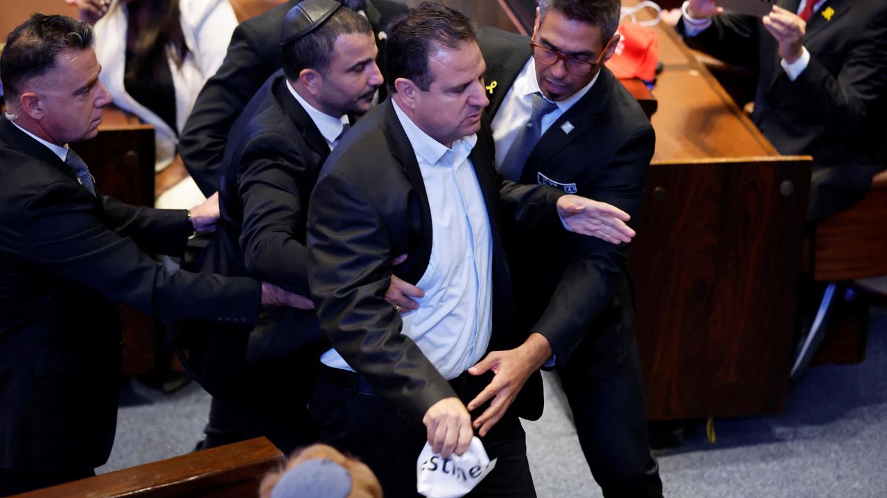 Incydent w czasie przemówienia Trumpa