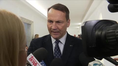 Radosław Sikorski: niech prezydent coś robi, zamiast strajkować 