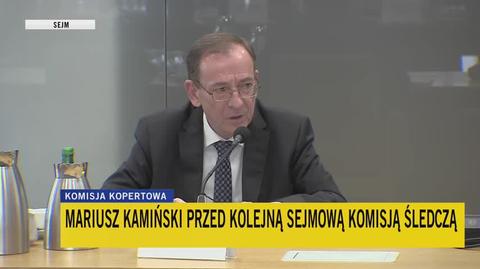 Spięcie Kamińskiego i Jońskiego podczas przesłuchania przed komisją śledczą