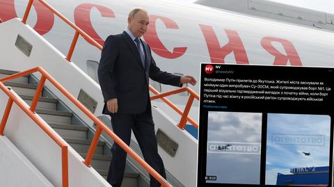 Putin przyleciał do Jakucka 