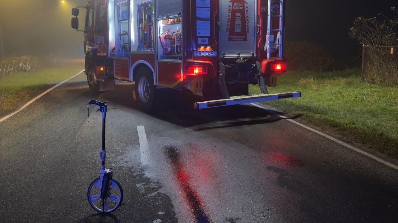 41-latek zginął w nocnym wypadku. Policja szuka świadków