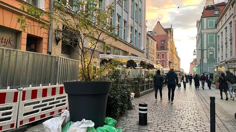 Worki z piaskiem z wrocławskich ulic trafiają do depozytu przeciwpowodziowego