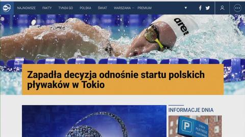 Jędrzejczak o sytuacji polskich pływaków w Tokio: zawodnicy piszą oficjalny list z petycją o odwołanie zarządu 