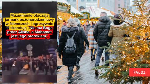 Imigrant z Arabii Saudyjskiej, którzy porzucił islam, wjechał w ludzi na jarmarku bożonarodzeniowym w Magdeburgu (materiał archiwalny)