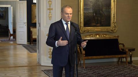 Tusk o Straży Bałtyckiej: uznajemy reakcję NATO za wystarczającą na tym etapie