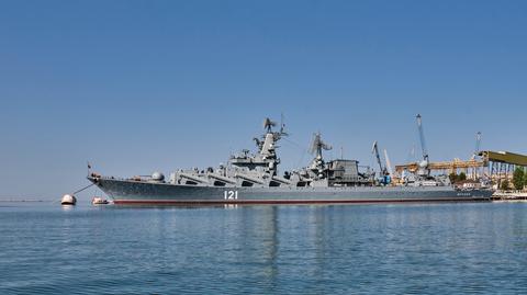 Rosyjskie okręty ćwiczą na Morzu Czarnym 