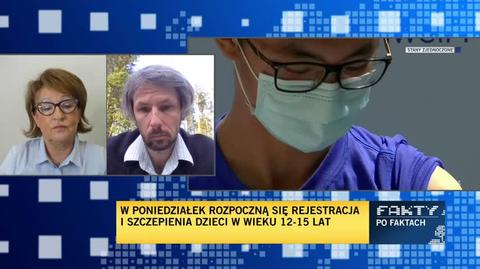 Prof. Krawczyk: największy problem to wciąż niski poziom wyszczepienia ludzi starszych