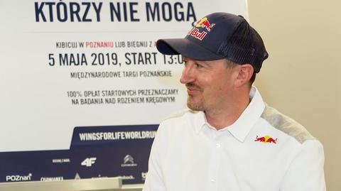 Cała rozmowa z Adamem Małyszem o biegu Wings For Life World Run