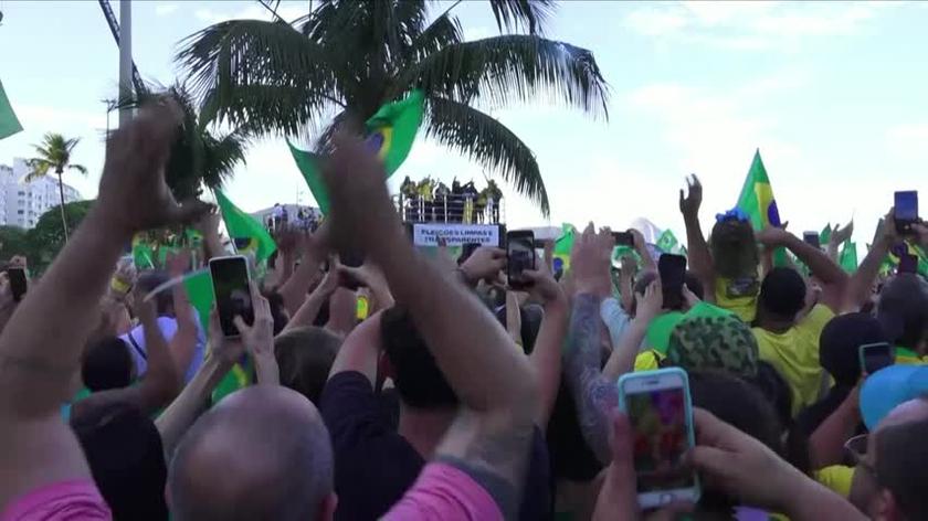 Zwolennicy Jaira Bolsonaro