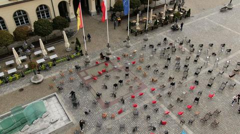 Wrocławscy restauratorzy protestują przeciwko obostrzeniom