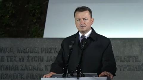 Mariusz Błaszczak: znajdujemy się w miejscu świętym, uświęconym krwią żołnierzy Wojska Polskiego