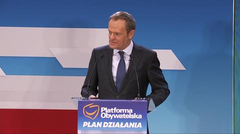 Tusk: pan Mejza zastąpił de facto Kaczyńskiego