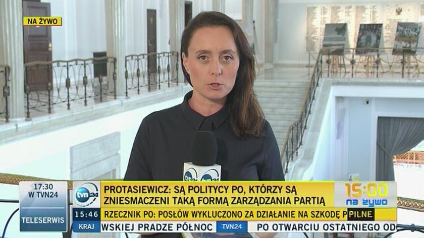 Ewa Kopacz głosowała przeciw wykluczeniu członków PO
