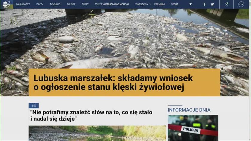 Marszałek województwa lubuskiego: składamy wniosek o ogłoszenie stanu klęski żywiołowej