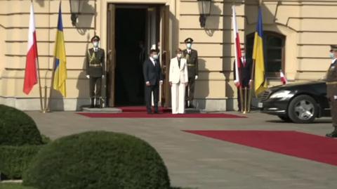 Spotkanie Andrzeja Dudy z prezydentem Ukrainy Wołodymyrem Zełeńskim 