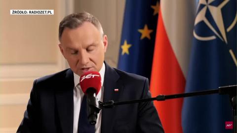 Prezydent Andrzej Duda o sporze w NBP między Pawłem Muchą a Adamem Glapińskim