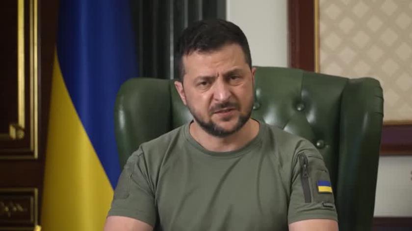 Zełenski do ukraińskich żołnierzy: świat was podziwia, wróg jest w panice