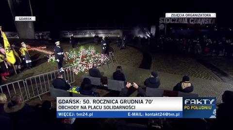 Przemówienie wicemarszałka Senatu Bogdana Borusewicza w Gdańsku