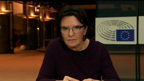 Kopacz: trzyma kciuki za ministra zdrowia, bo chcę żebyśmy wygrali wojnę z koronawisuem
