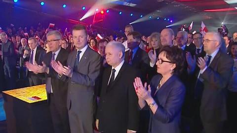 Gorące owacje dla Kaczyńskiego na kongresie PiS