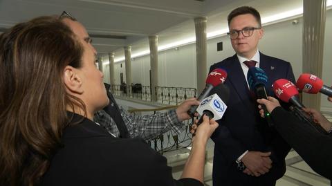 Hołownia: nie powinno być miejsca dla przedstawiciela Konfederacji z Braunem na pokładzie w Prezydium Sejmu