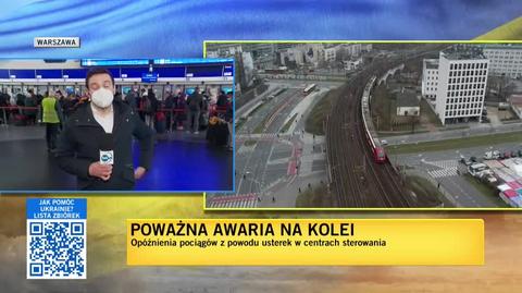 Awaria polskiego systemu kontroli ruchu pociągów (materiał z 17.03.2022)