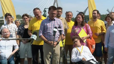 Hołownia: musimy wprowadzić do Sejmu osoby, które na pewno nie przejdą na drugą stronę