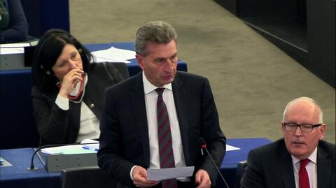 Oettinger: rada nadzorcza będzie też zawsze mogła, bez wskazania przyczyny, odwołać zarząd telewizji publiczne