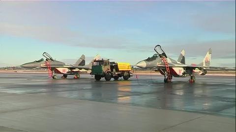 Samoloty MiG-29. Wideo archiwalne