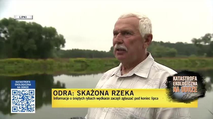 Wędkarz o sytuacji w Odrze: woda sama nie wyczyści się przez parędziesiąt lat
