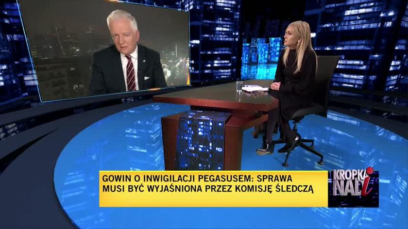 The Morawiecki-Ziobro dispute?  Gowin: each of them sees himself as Kaczyński's successor