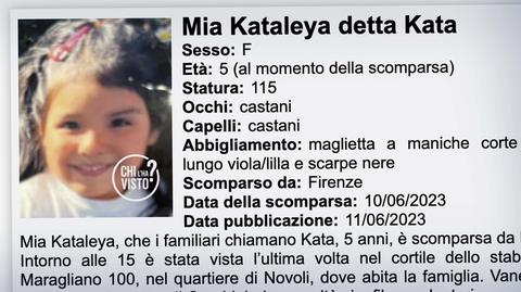 Kataleya Mia Alvarez była widziana po raz ostatni w budynku byłego hotelu Astor we Florencji