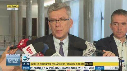 Karczewski krytycznie o decyzjach ministra zdrowia