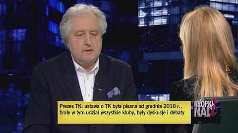 Rzepliński o zarzutach PiS