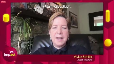 Całe wystąpienie Vivian Schiller