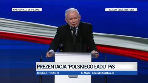 Kaczyński zapowiada powstanie ustawy zapewniającej status artysty zawodowego (wideo z dn. 15.05.2021 r.)