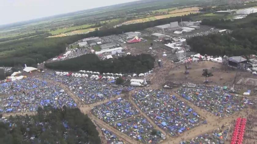 23. Przystanek Woodstock z lotu ptaka