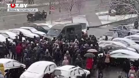 Przeciwnicy Łukaszenki kontynuują protesty 