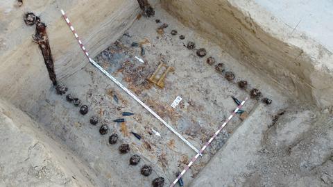 Archeologists discovered human remains and a WWII bunker at a construction site in Lublin