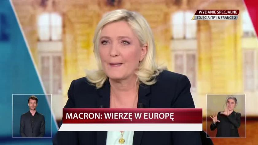 Le Pen: nie ma czegoś takiego jak suwerenność europejska