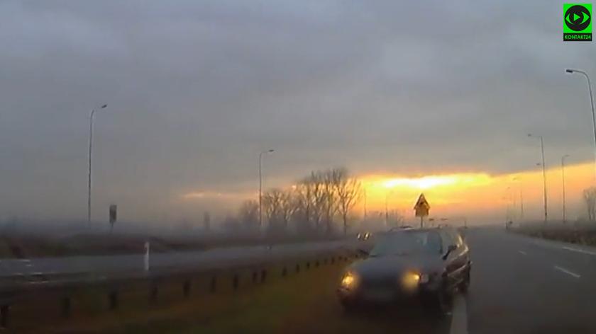 Rawicz. Zatrzymanie kierowcy na trasie S5
