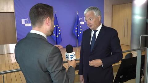 Reynders o nowelizacji ustawy o SN: to najważniejszy krok