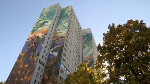 Mural powstał w centrum miasta